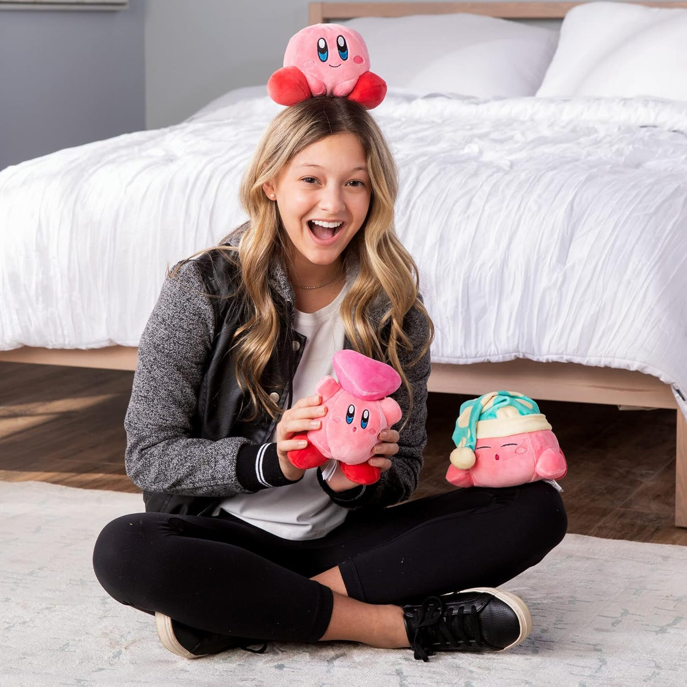 Club Mocchi Mocchi - Peluche Kirby - Peluche de Kirby durmiendo - J...
