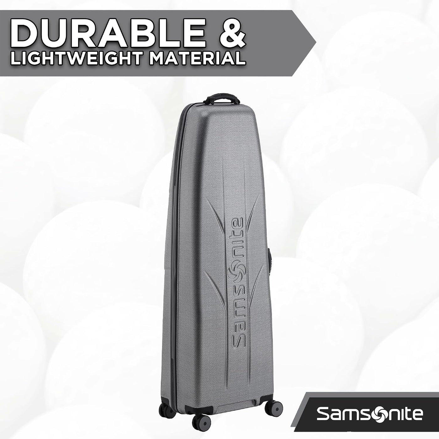 Samsonite Tour Deluxe - Funda rígida para golf, bolsa de viaje de g...