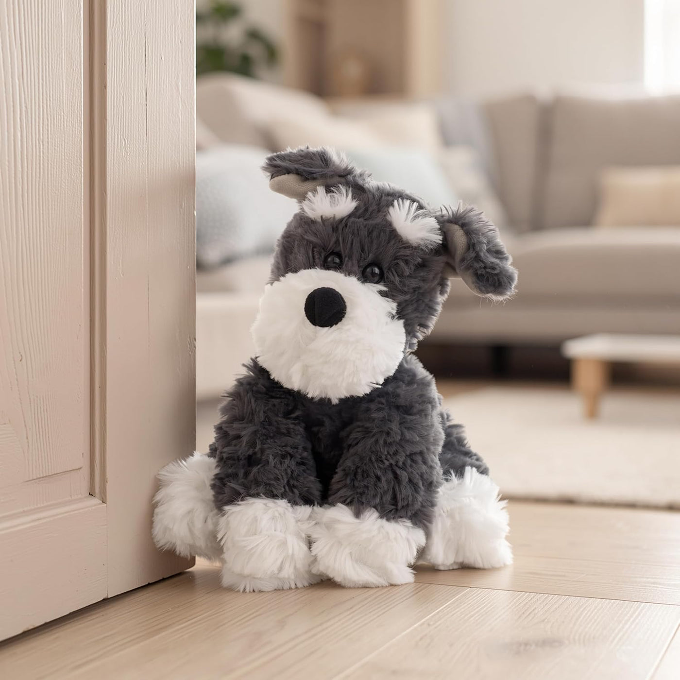Niceween Animales de peluche Schnauzer Cachorro Juguetes de peluche...