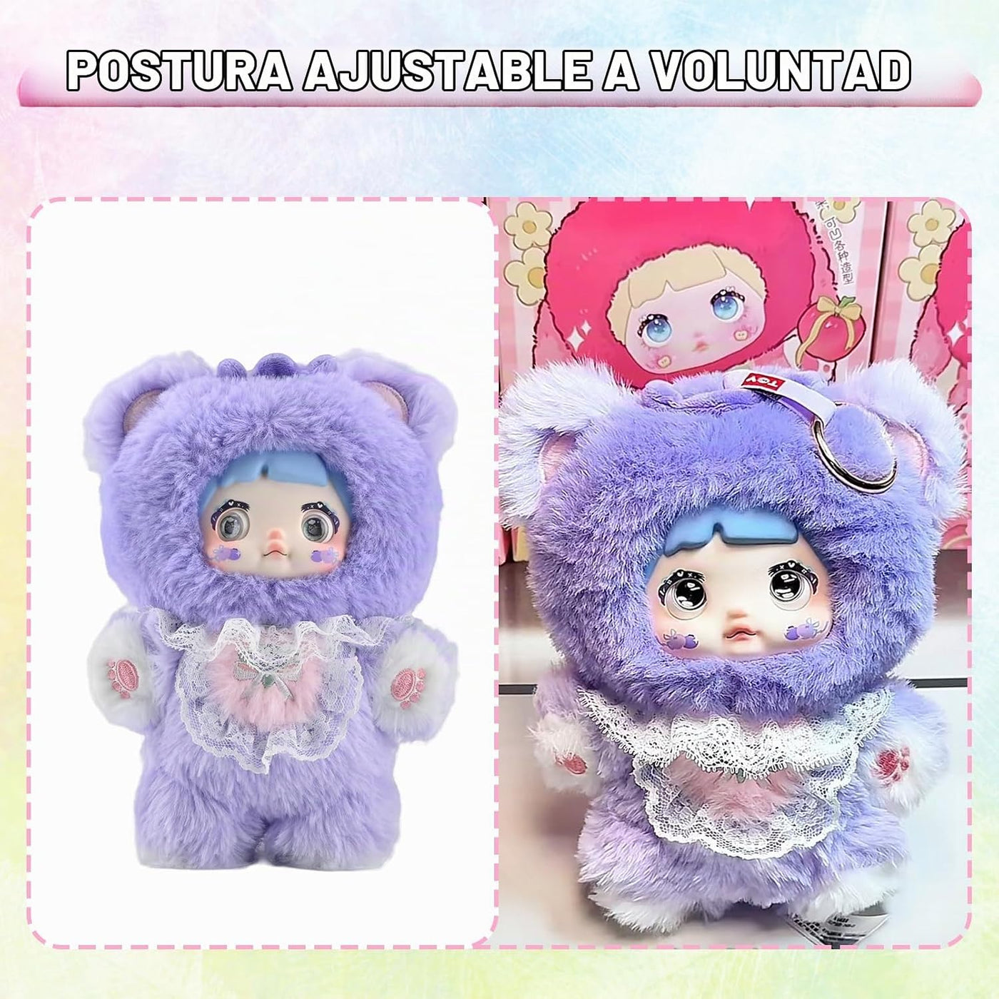 Mckkymi Caja Ciega de Peluche, Muñeca de Peluche de la Serie de Fru...