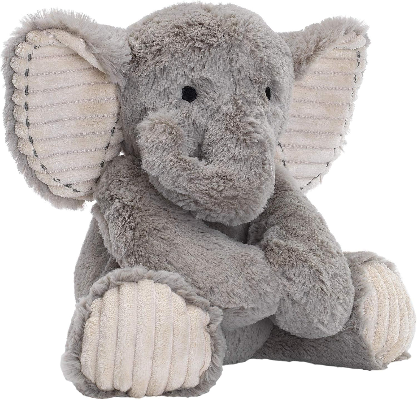 Lambs & Ivy Jungle Safari - Peluche de elefante de peluche, col...