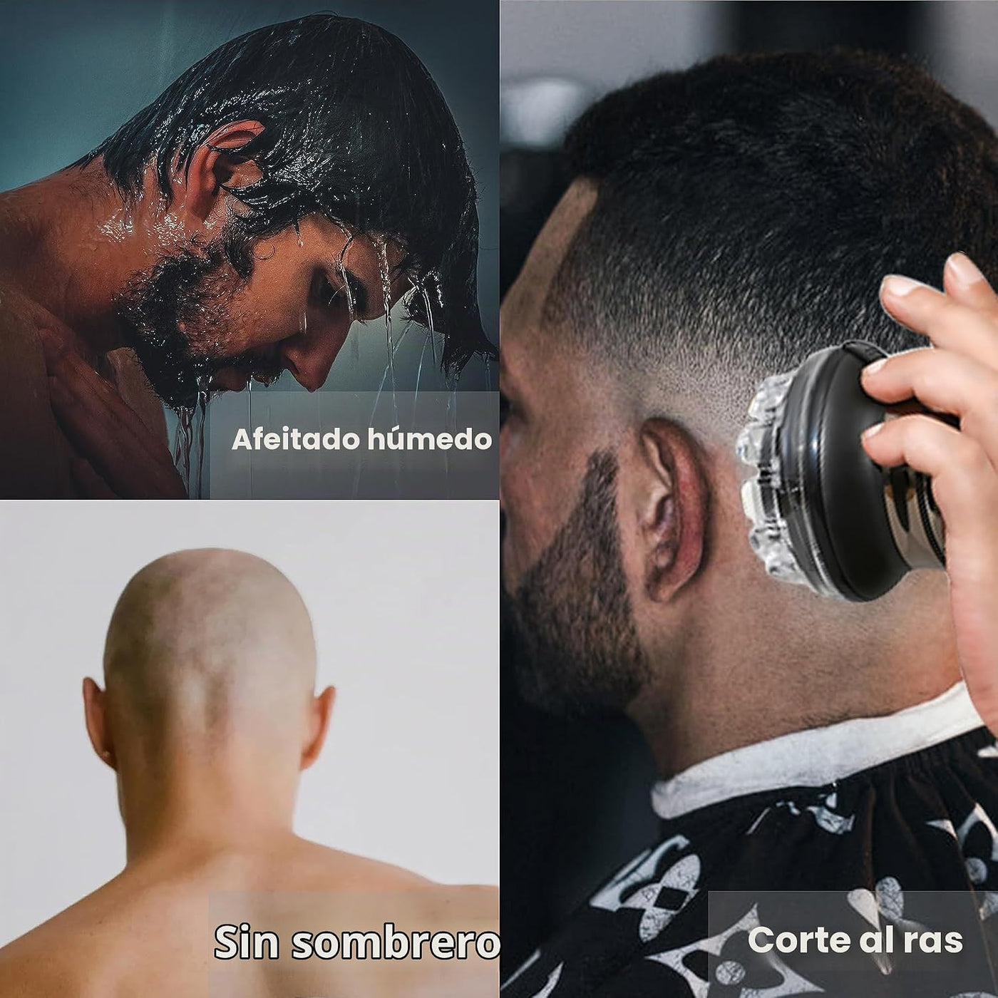 KEMEI Cortadora de pelo profesional para hombres, recortadora de pe...