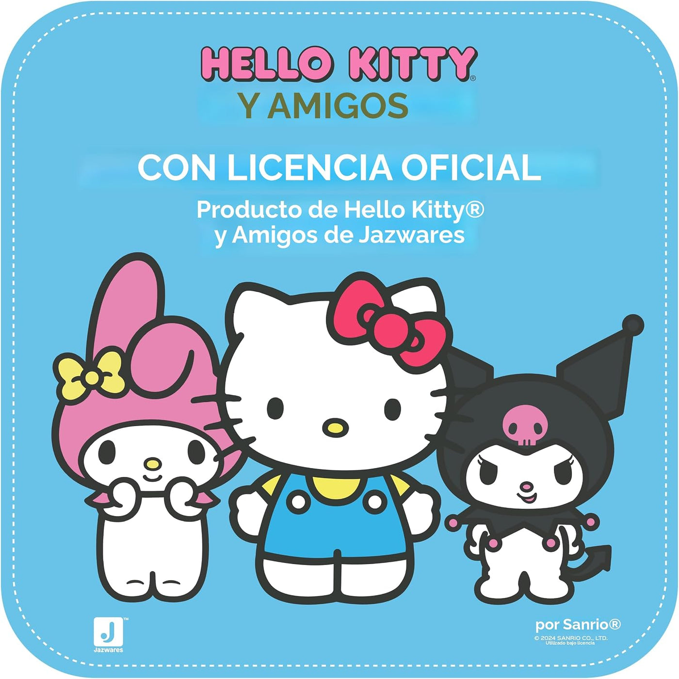 Jazwares Hello Kitty® y Amigos, Hello Kitty® Peluche Suave de Arcoí...