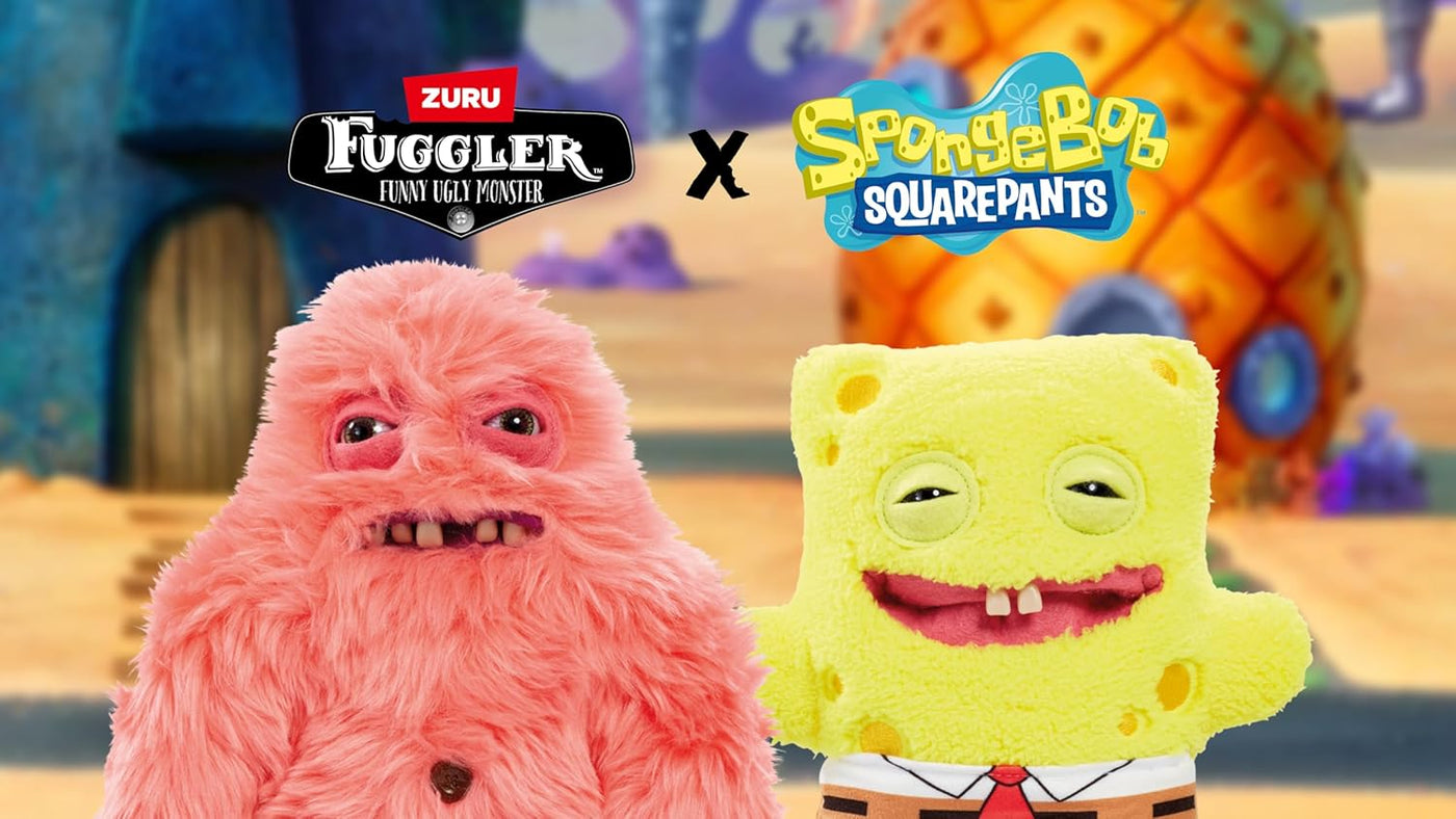 Fuggler Bob Esponja 9" Peluche - Bob Esponja