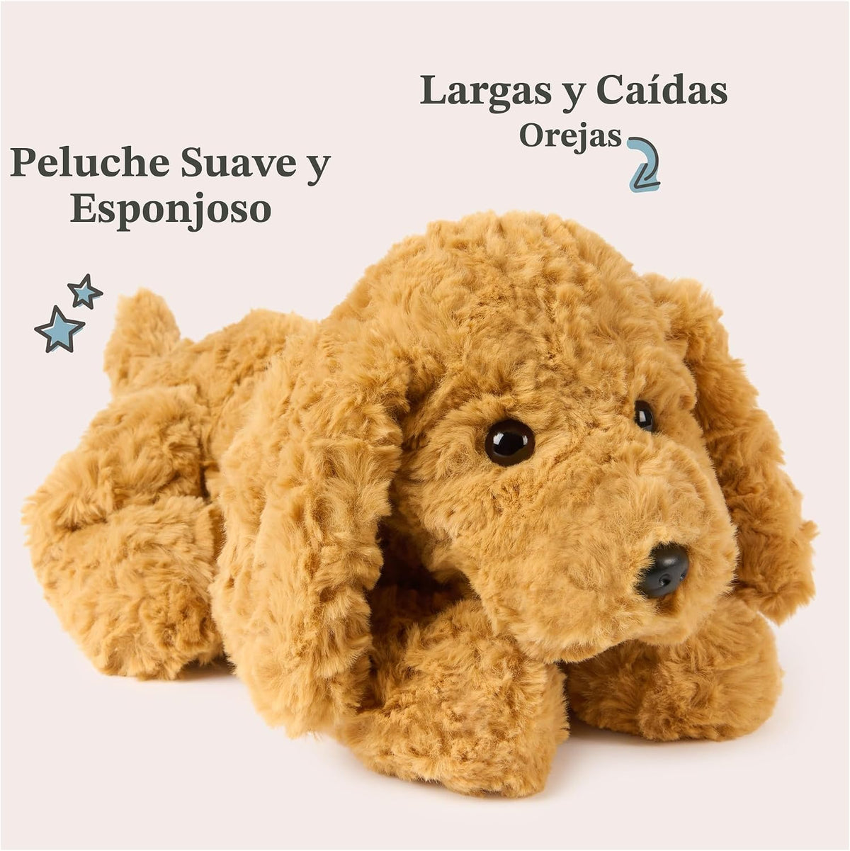 GUND Forever Friends: Juguete de peluche de perro Muttsy, como se v...