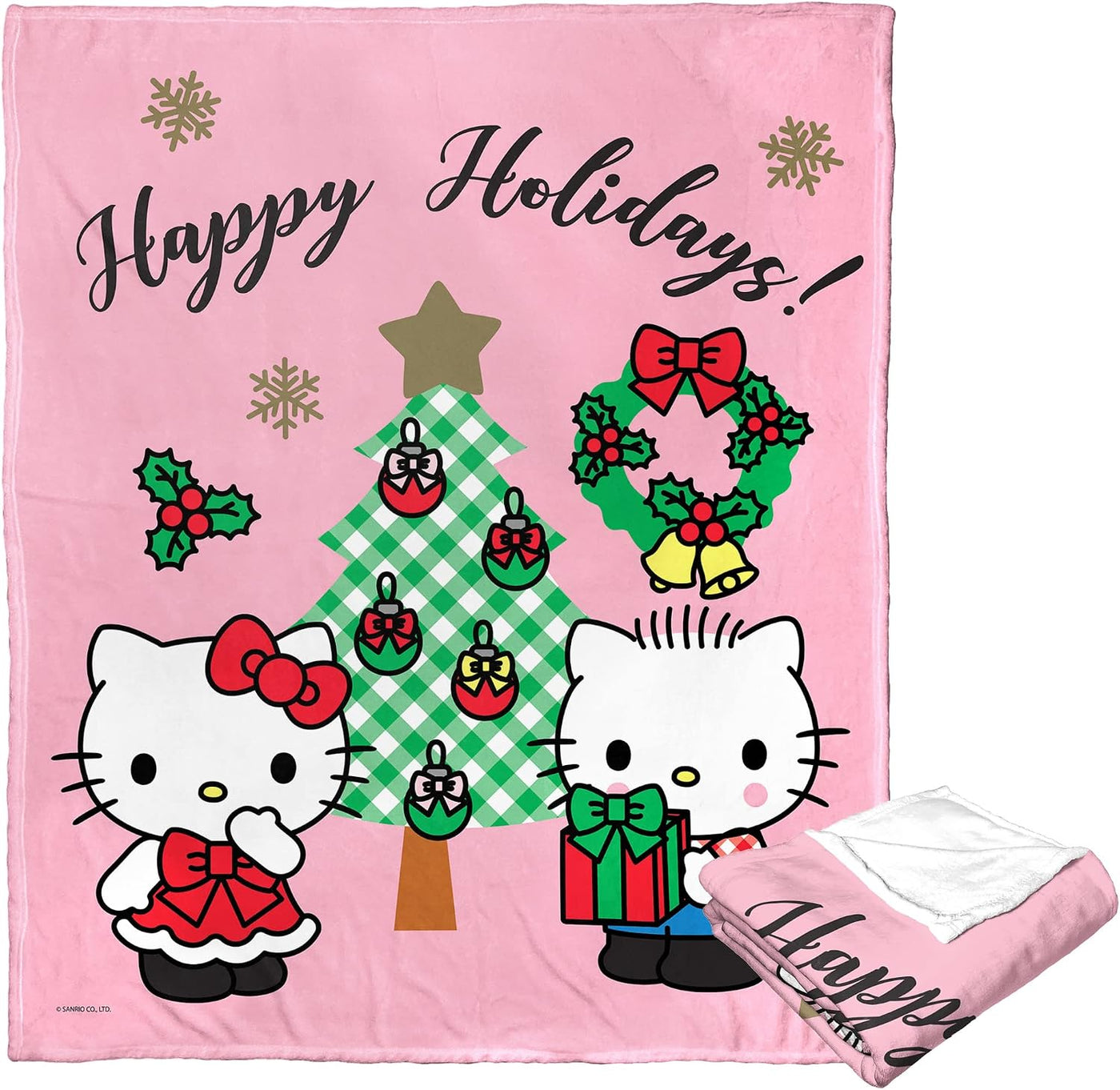 Northwest Hello Kitty - Manta de seda táctil, 50 x 60 pulgadas, mué...