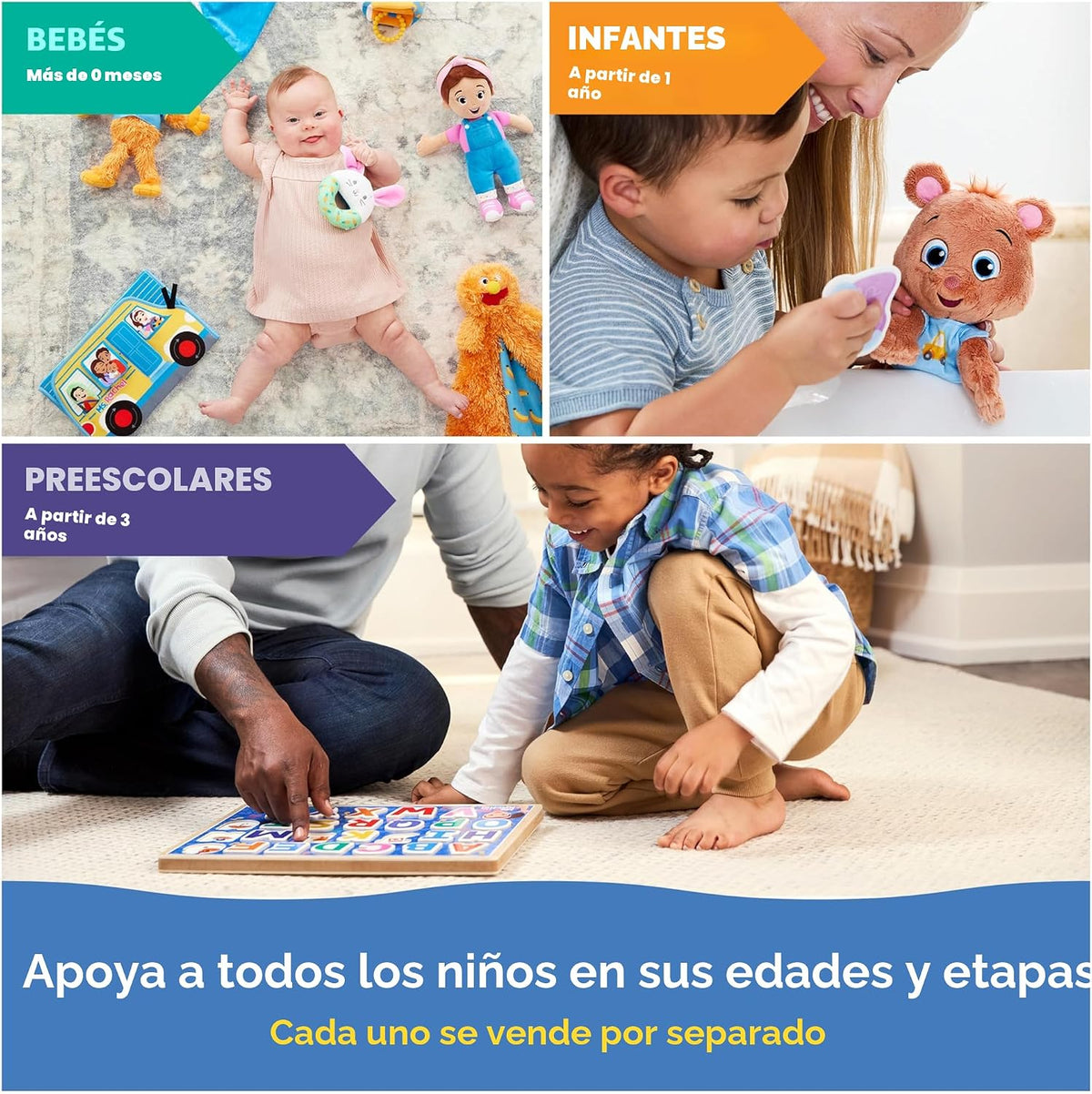 Ms. Rachel Hora de ir al baño con frijoles, animales de peluche | O...
