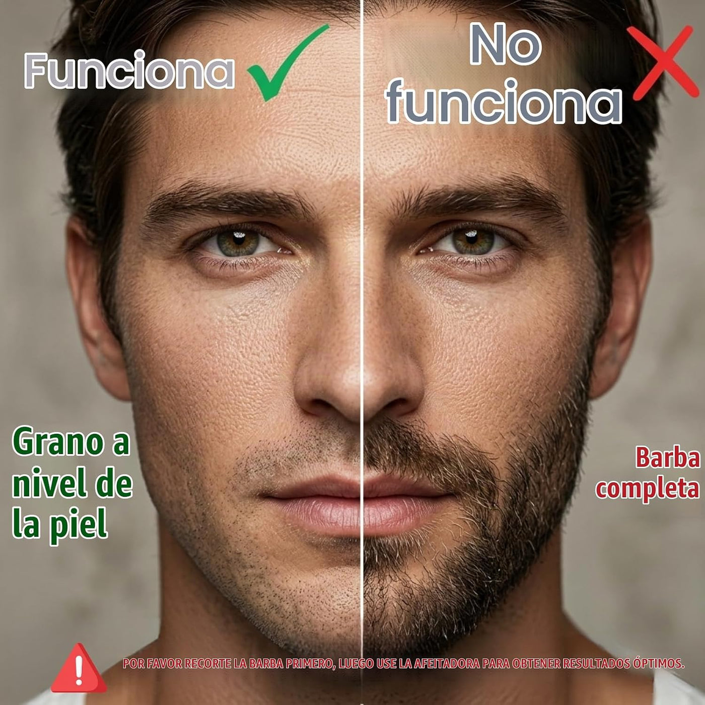 Supreme Trimmer Crunch - Afeitadora de doble hoja impermeable para...