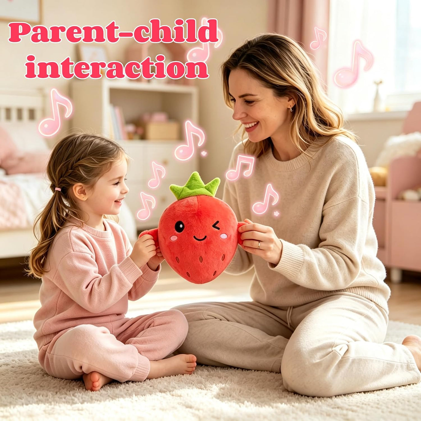 KENDINIX Juguetes sensoriales musicales, juguetes de peluche intera...