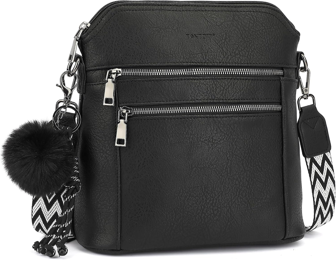 Bolso bandolera TANTOMI para mujer: bolso de mano de piel sintética