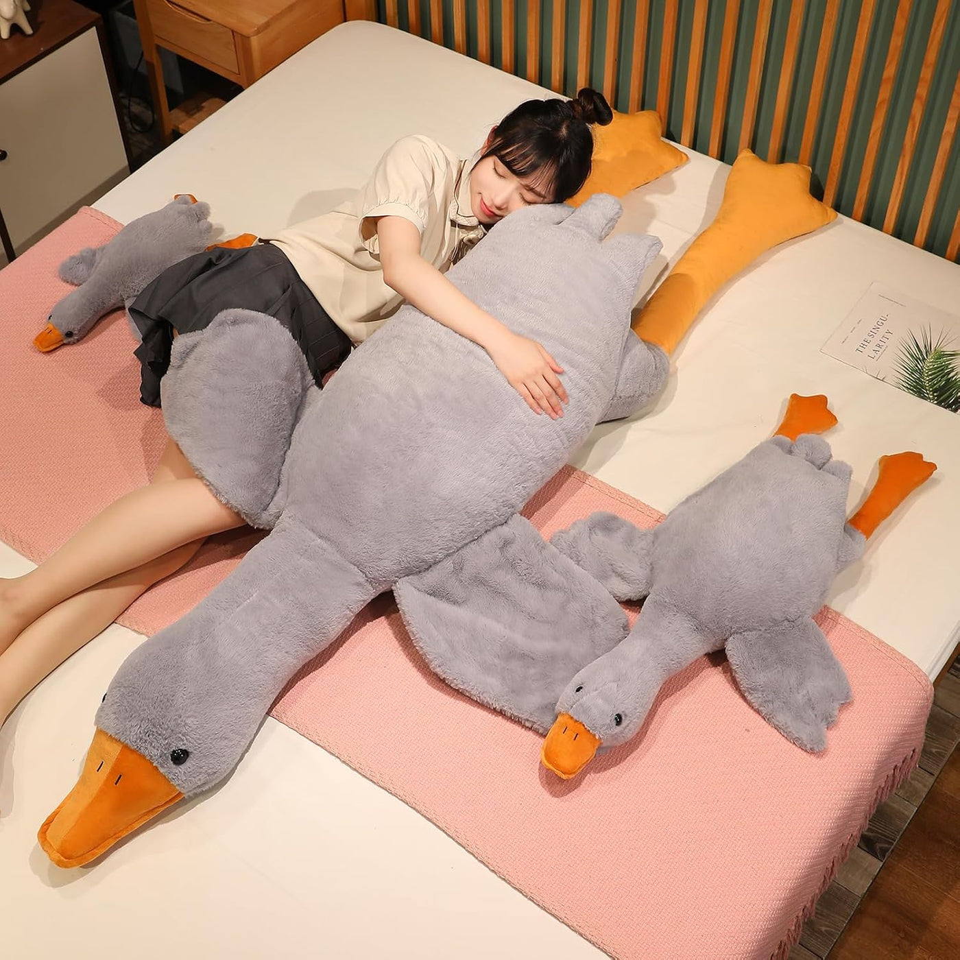 Grafingy Animal de Peluche Cisne, 74.8 pulgadas 4.85 libras Juguete...