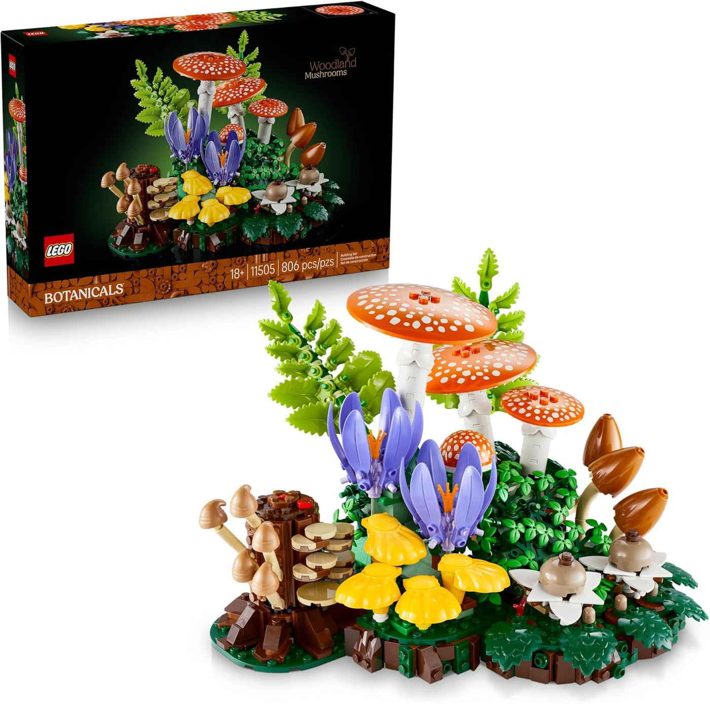 LEGO Botanicals Woodland Mushrooms