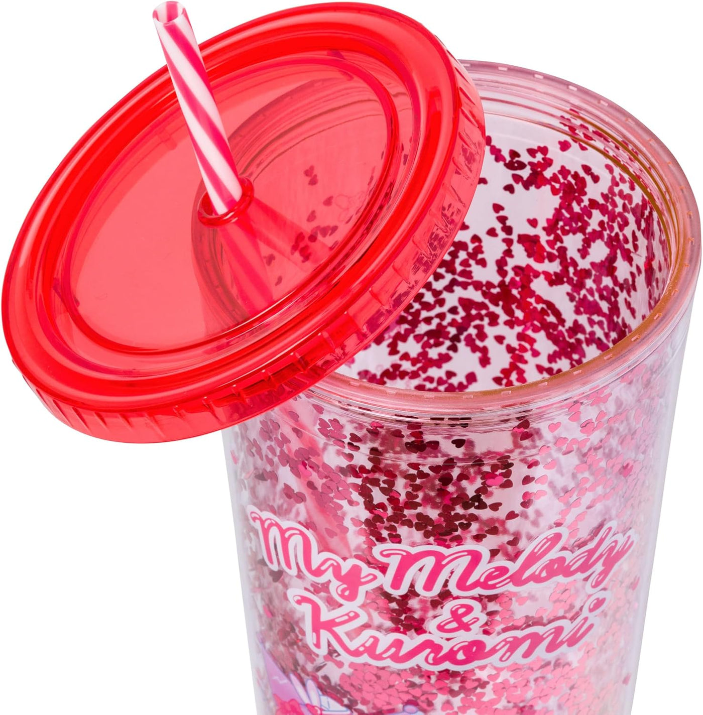 Silver Buffalo Sanrio Hello Kitty and Friends - Vaso frío de plásti...