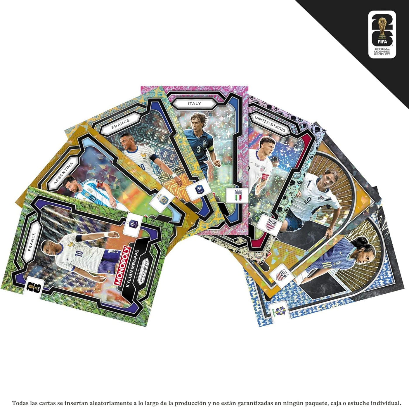 Monopoly Panini Prizm: Cartas Mundial