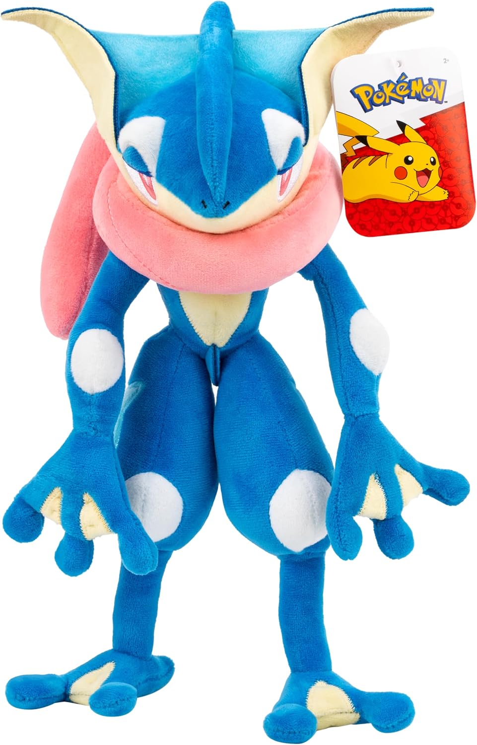 Pokemon Greninja - Peluche suave de 12 pulgadas con detalles autént...