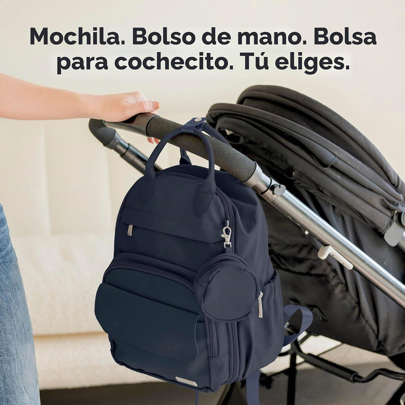 KeaBabies Mochila para pañales, mochilas de viaje para pañales (azu...