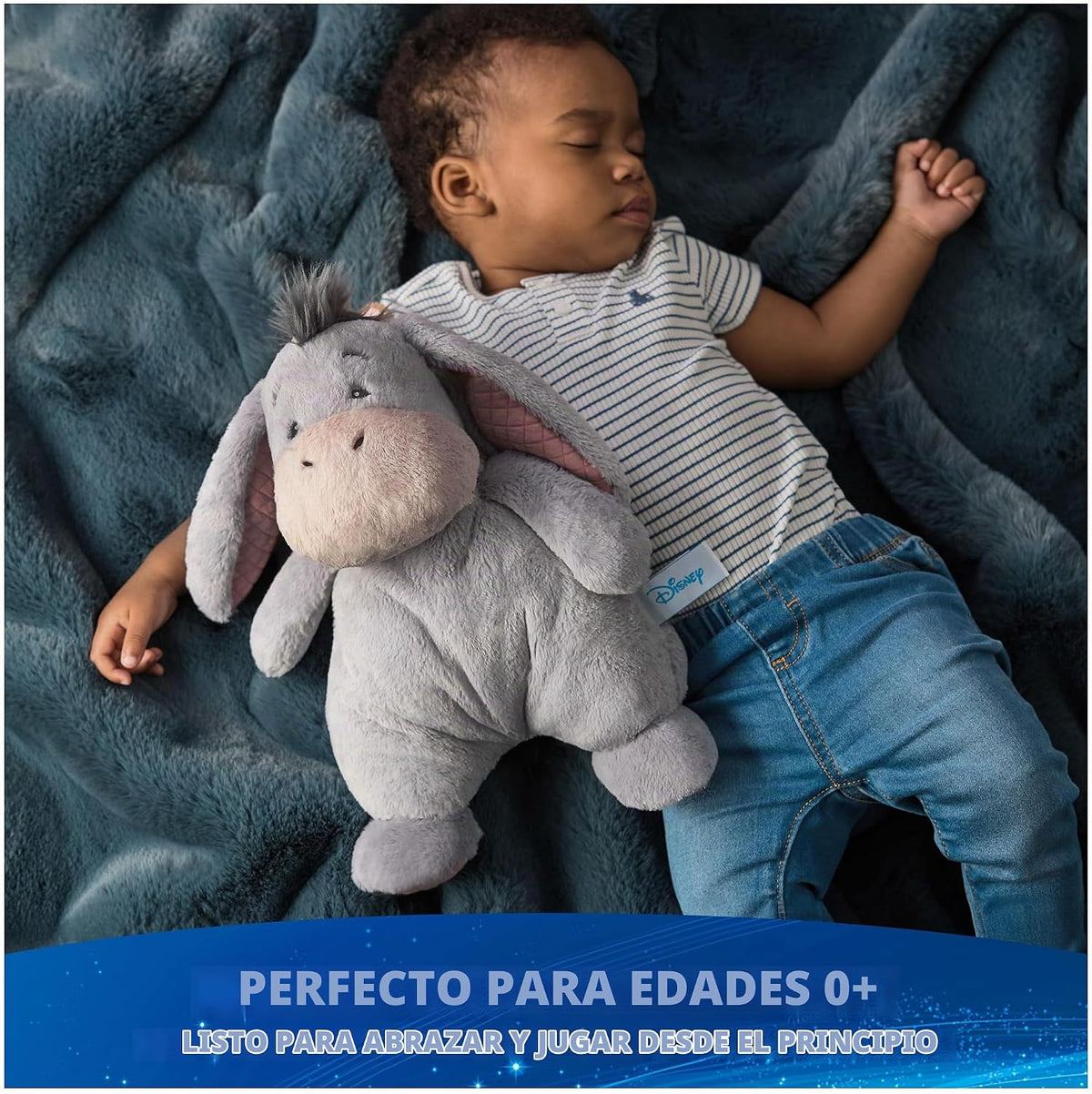 GUND Disney Winnie the Pooh Oh So Snuggly Eeyore - Peluche de 12.5...