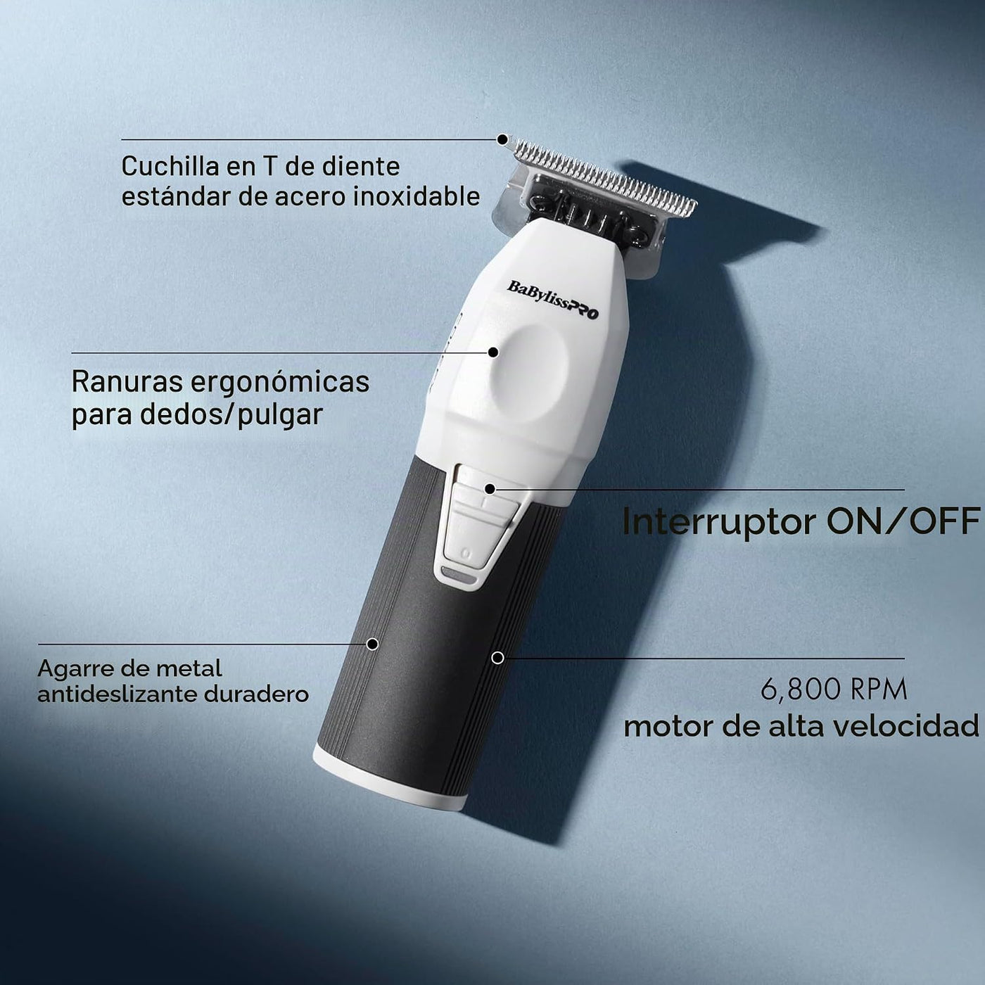 BaBylissPRO COREFX Cortapelos de rendimiento profesional