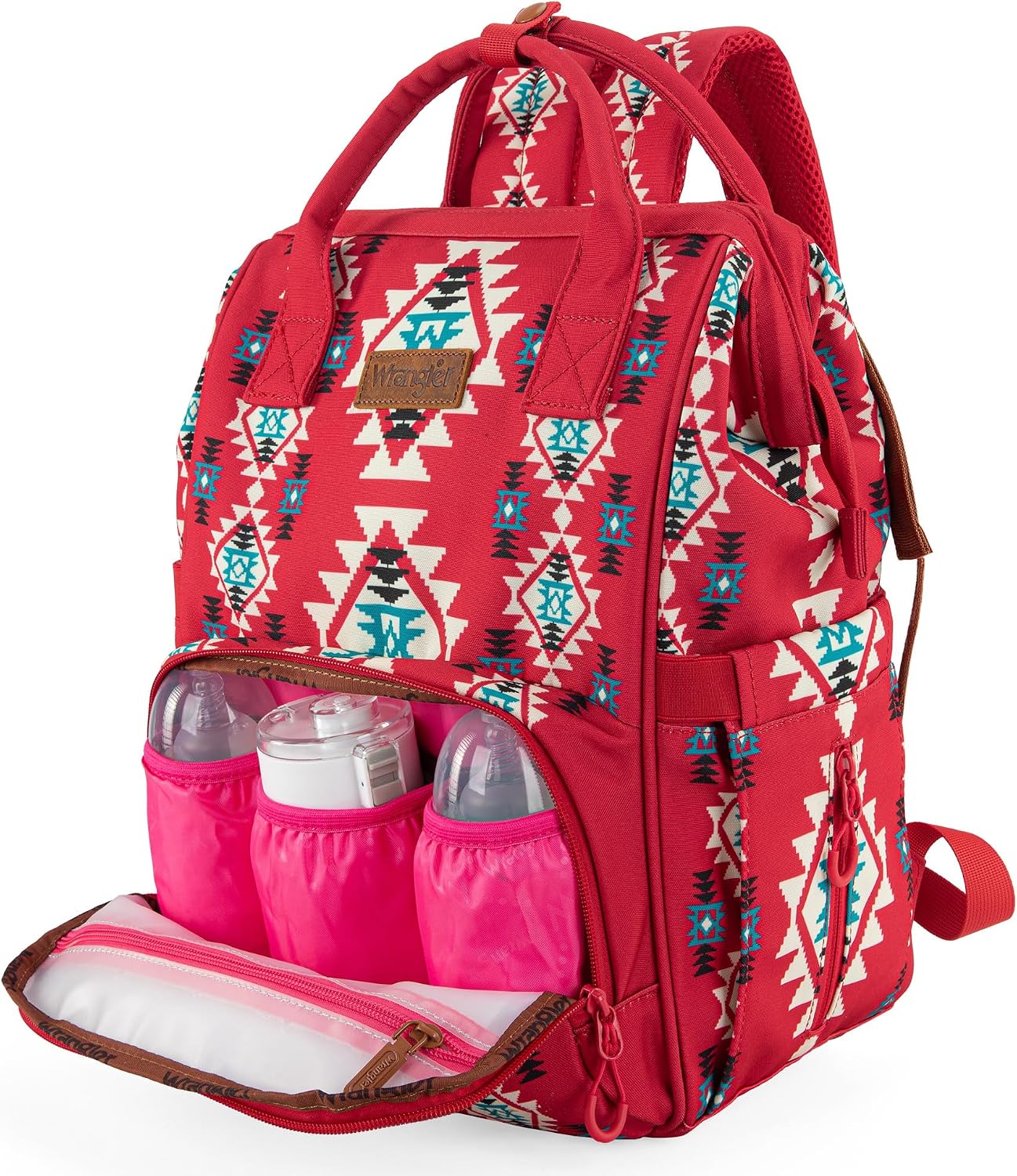Montana West Wrangler Callie - Mochila para pañales con correas par...