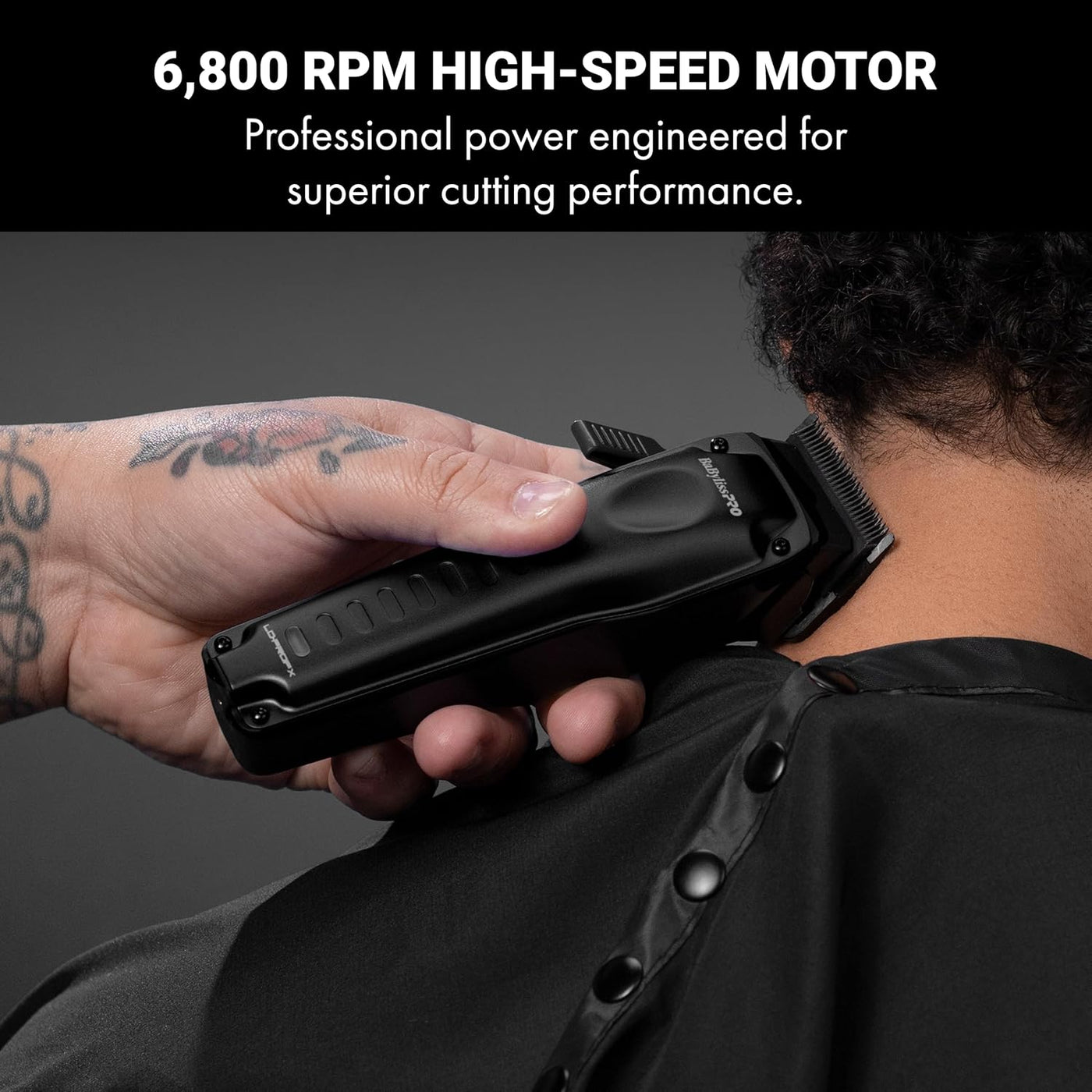 BaBylissPRO Cortadora compacta LO-PROFX de alto rendimiento para ca...