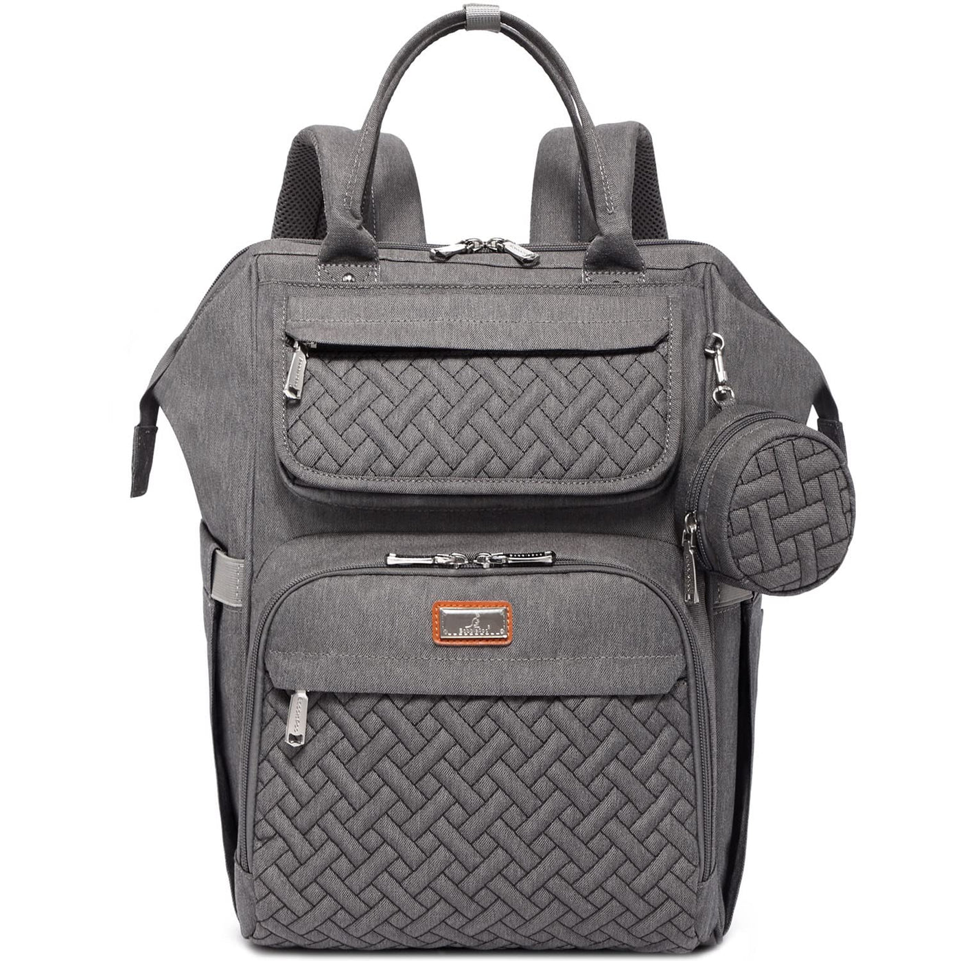 BabbleRoo - Mochila para pañales, mochilas grandes multifuncionales...