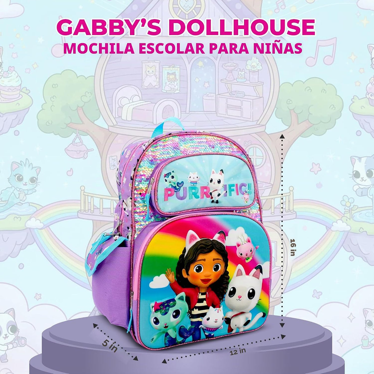 AI ACCESSORY INNOVATIONS Mochila para niños, Estándar, Mochilas Day...
