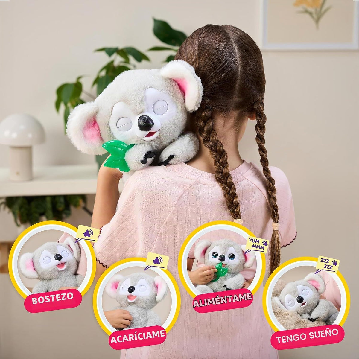 LITTLE LIVE PETS Mi Bebé Koala Kiki, Peluche Koala | Peluche intera...