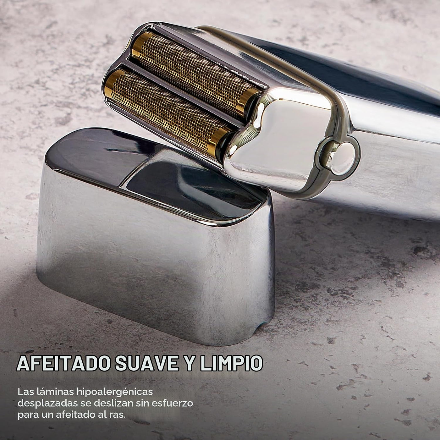 BaBylissPRO METALFX Afeitadora de doble lámina, afeitadora eléctric...