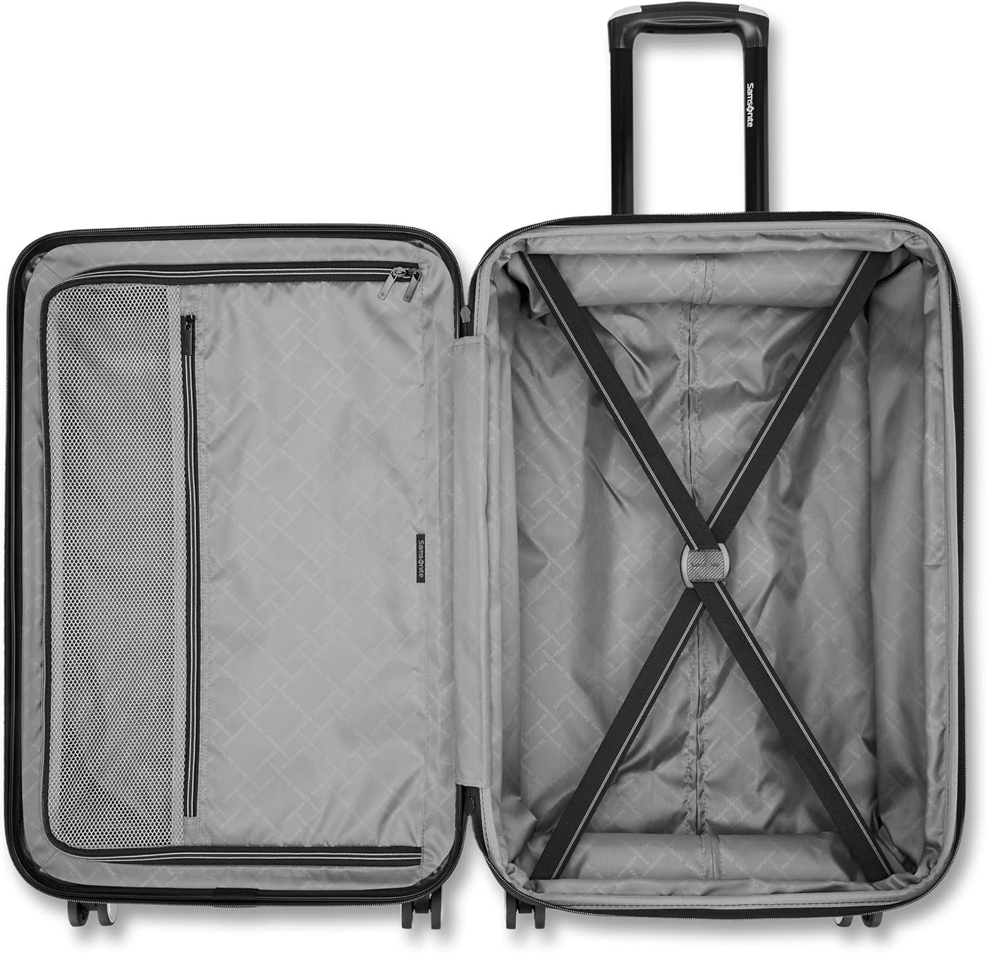 Samsonite Maleta ligera de 20 pulgadas con elementos expandibles, d...
