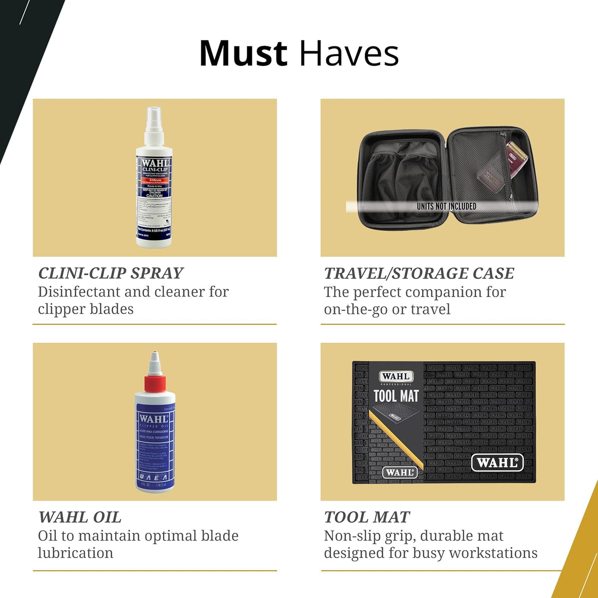 WAHL Professional kit de rasurado de 5 estrellas número 8180 | Moto...