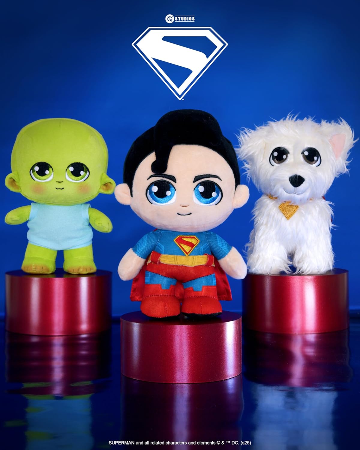 Jazwares DC Peluche de colección de Superman Legacy, Krypto de 8 pu...