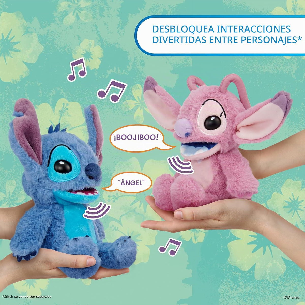 Wow! Stuff Disney Angel Palm Puppetronic | Más de 40 sonidos y acci...