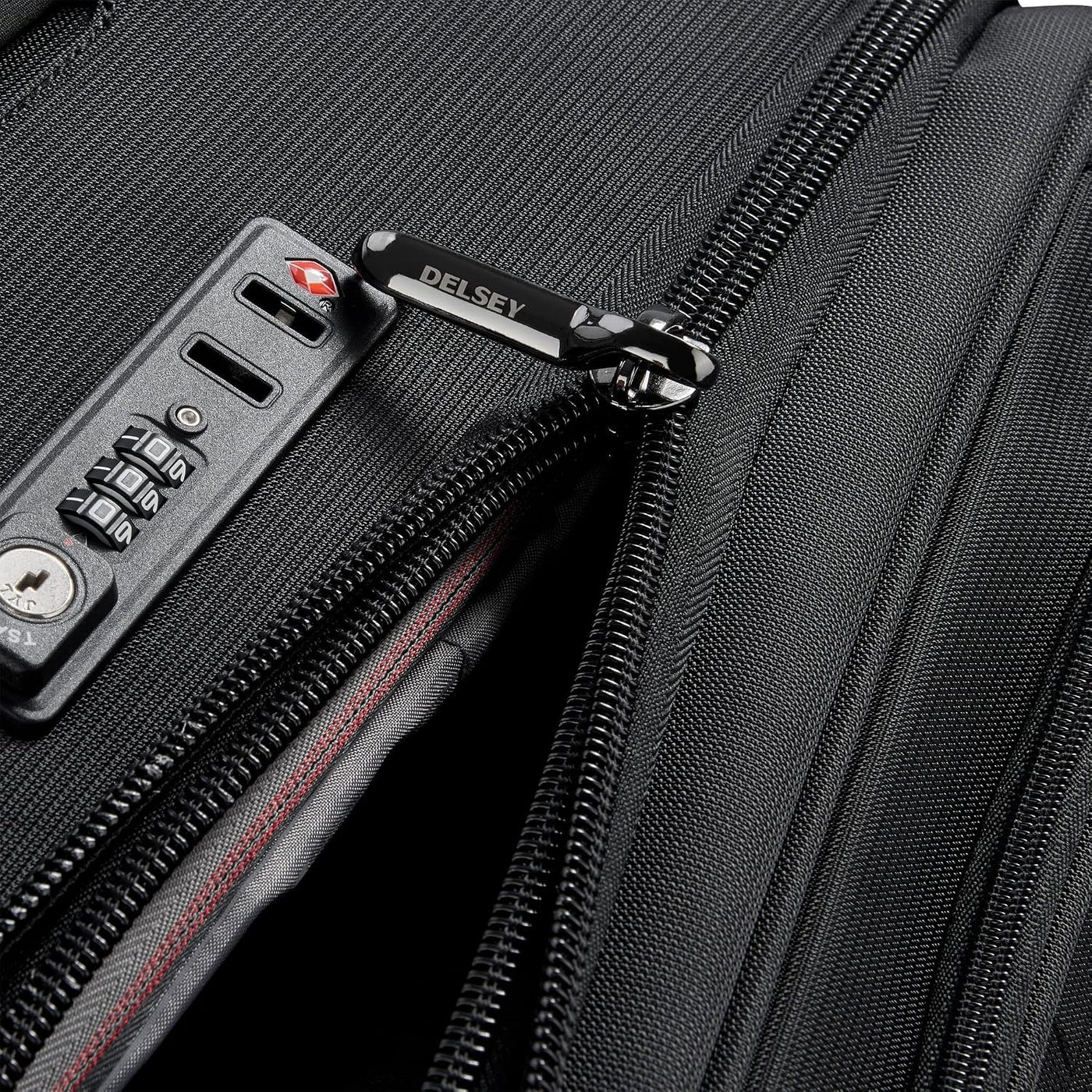 DELSEY PARIS Helium DLX Softside - Maleta expandible con ruedas gir...