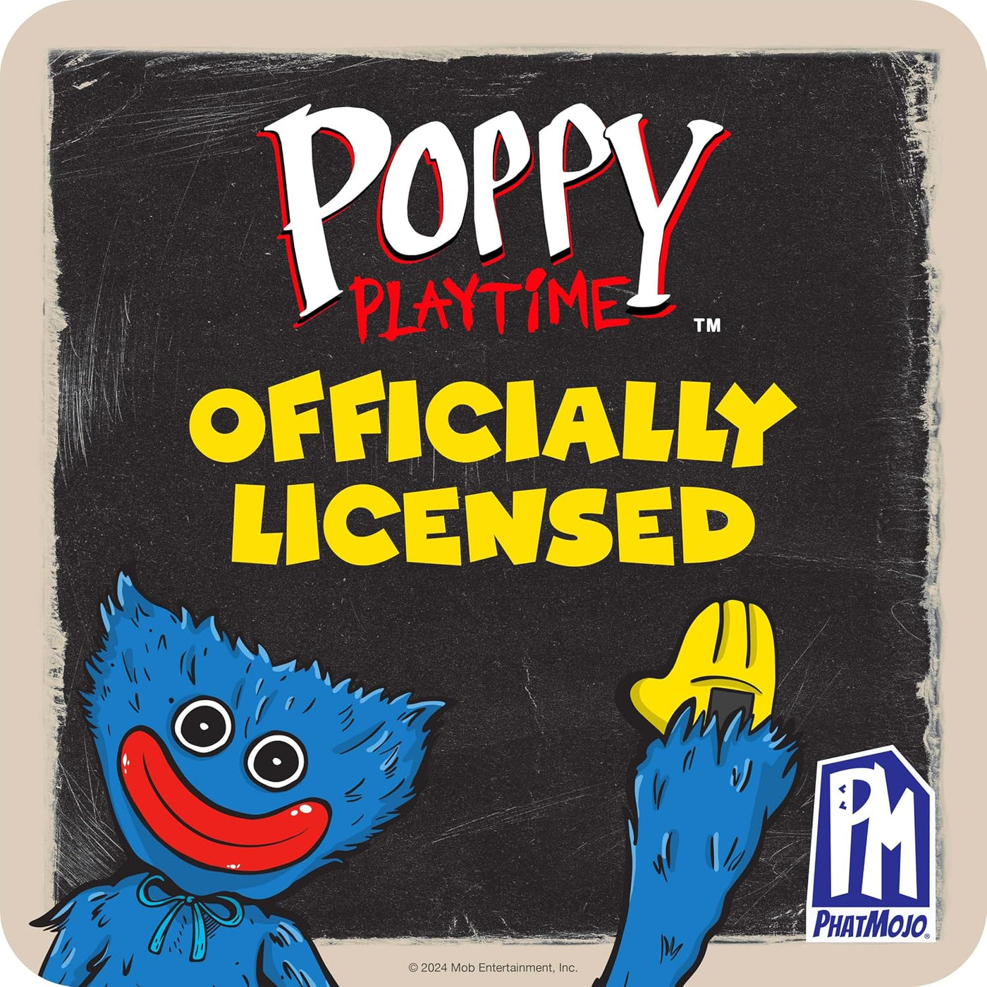 Poppy Playtime - Peluche Scary Huggy Wuggy (felpa mediana de 14 pul...