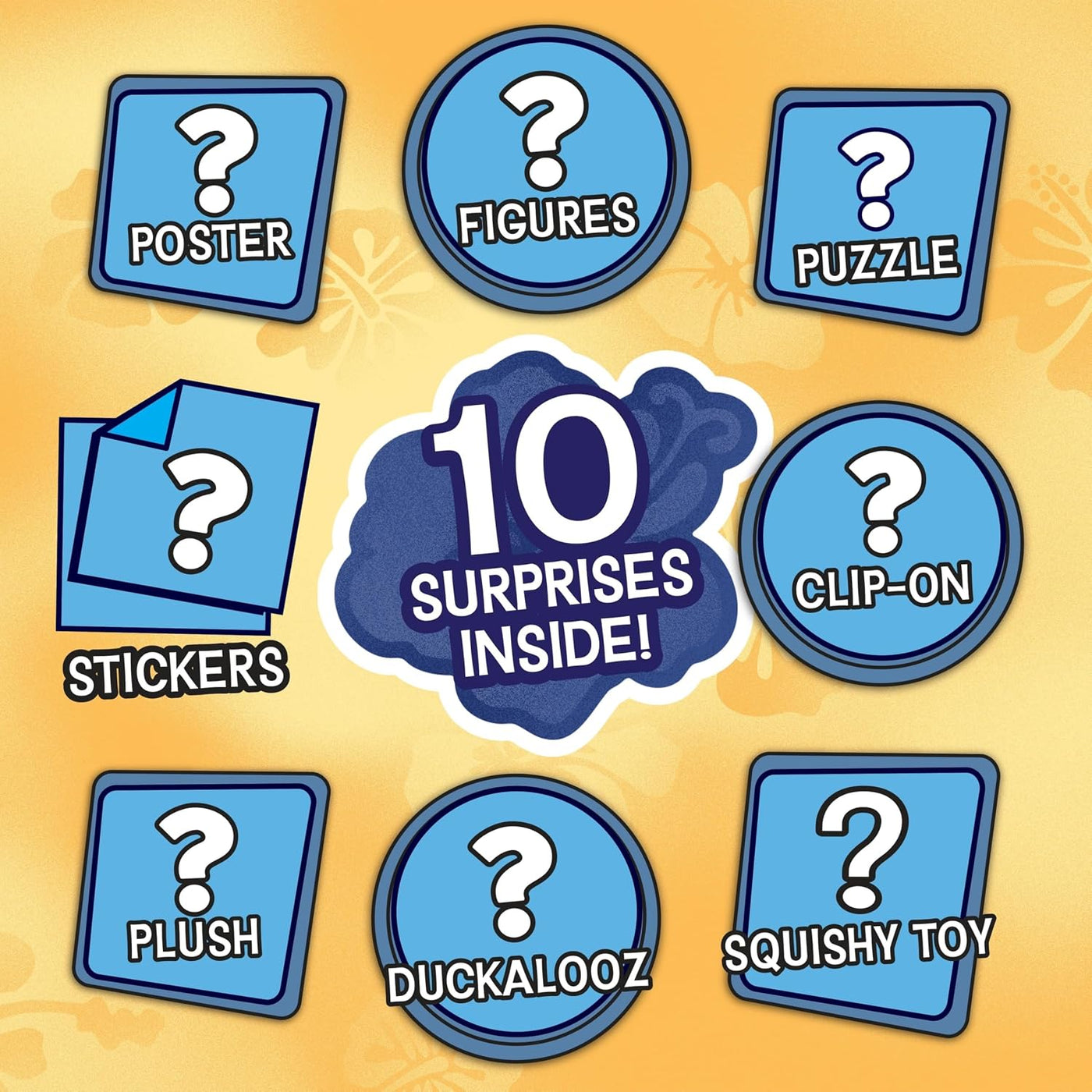 Disney Stitch - Cápsula misteriosa jumbo de 9 pulgadas, incluye fig...