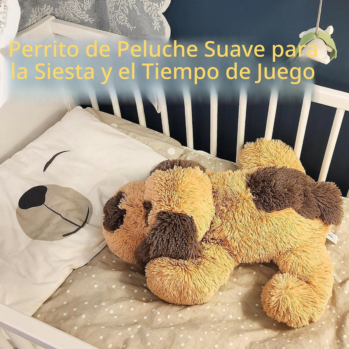 WEIGEDU Floppy Perro Cachorro de Peluche, Juguete de Peluche Abraza...