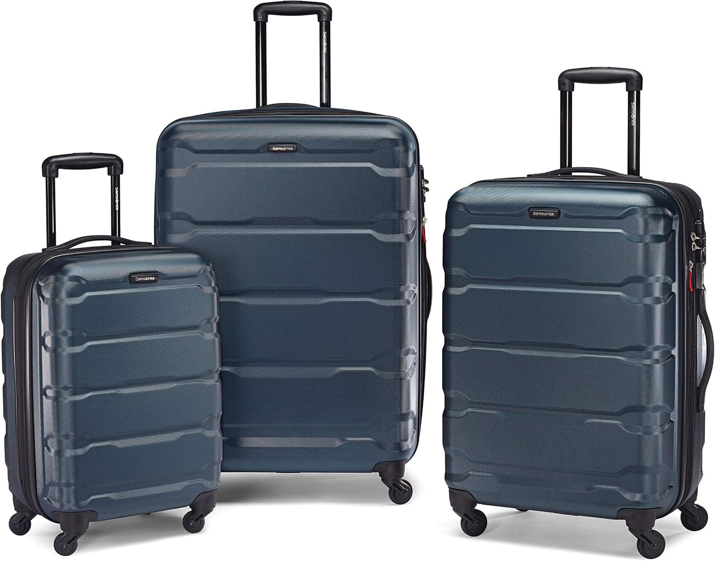 Samsonite Omni - Maleta rígida extensible con ruedas giratorias, Ve...
