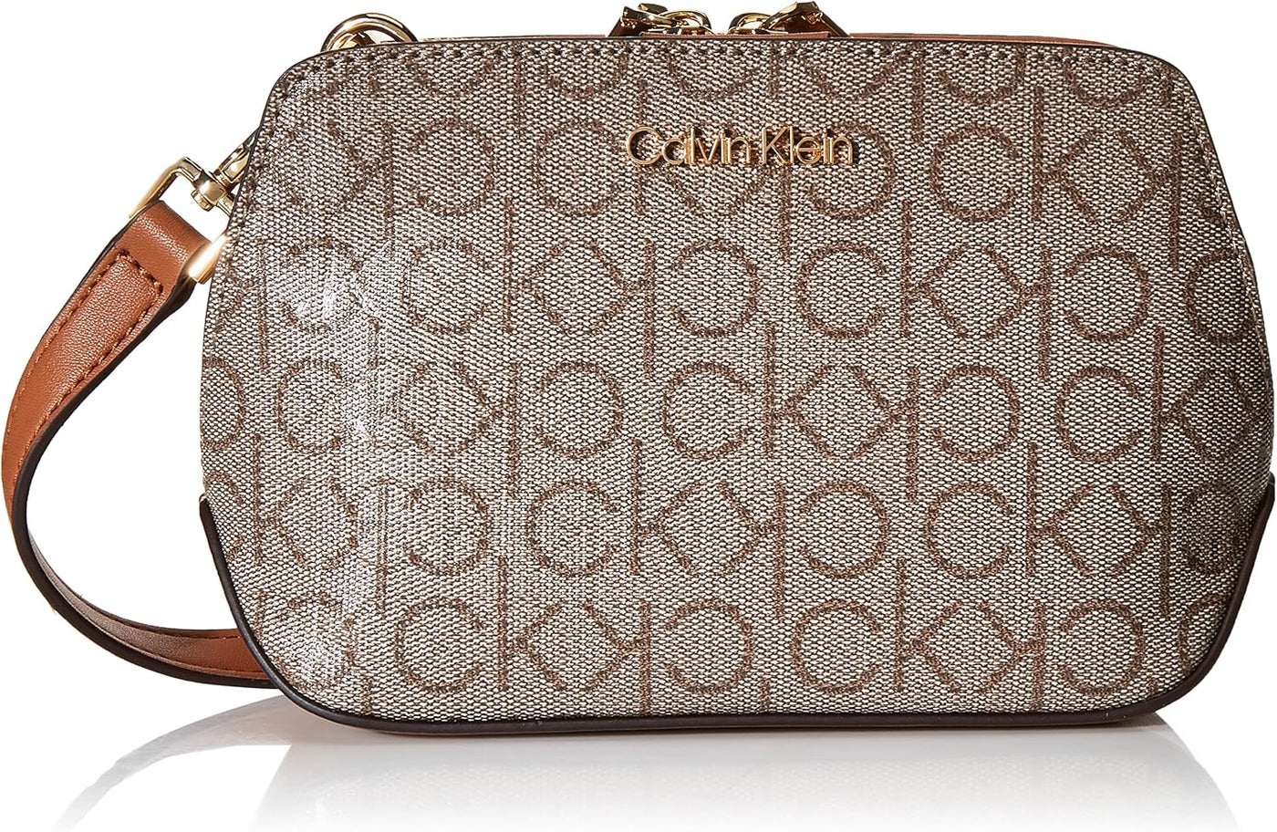 Calvin Klein Lucy - Bandolera cruzada con triple compartimento para mujer