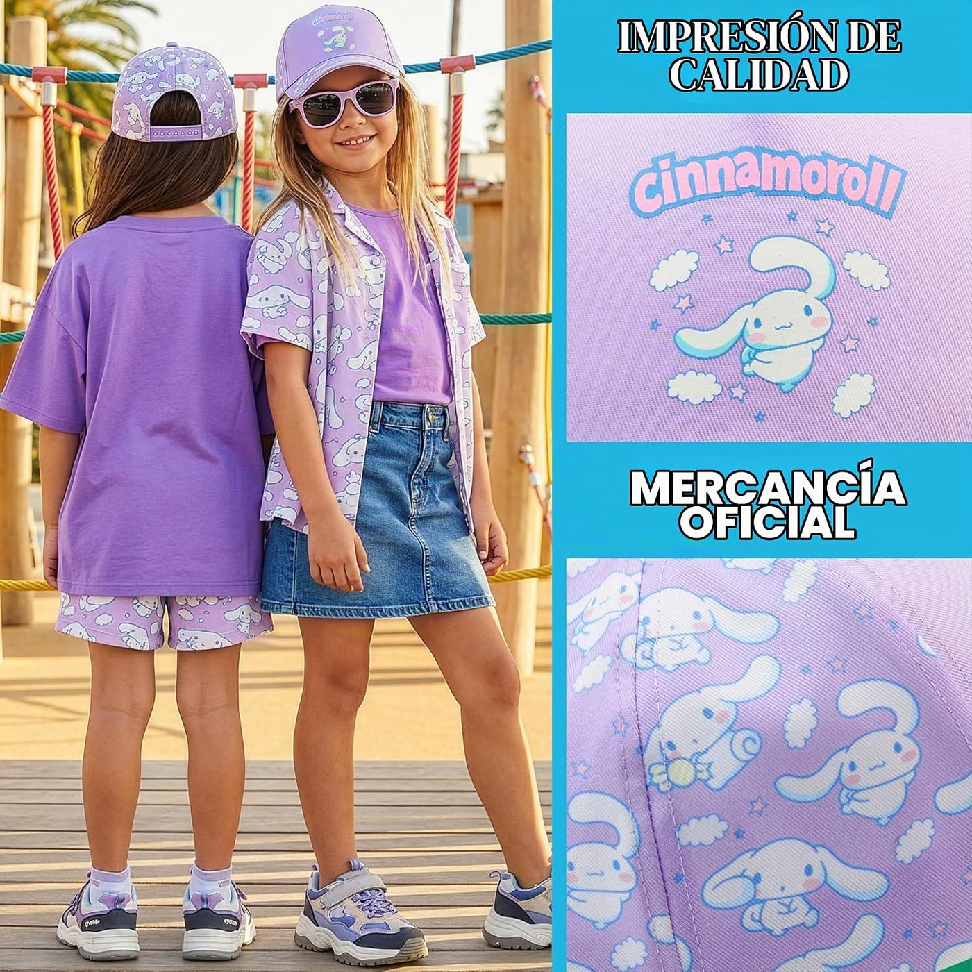 Get Trend Hello Kitty | Barbie | Squishmallows - Gorra de béisbol p...
