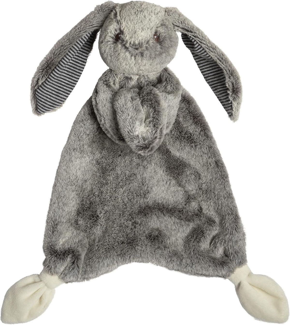 Mary Meyer - Juguete suave tipo manta, 33 cm, conejo gris sedoso