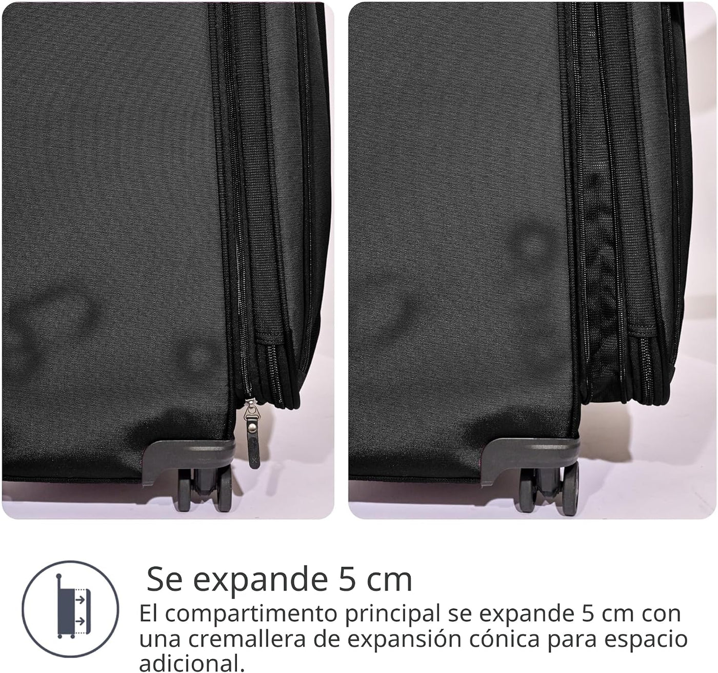 Travelpro Tourlite Softside Equipaje Expandible con 4 Ruedas Girato...