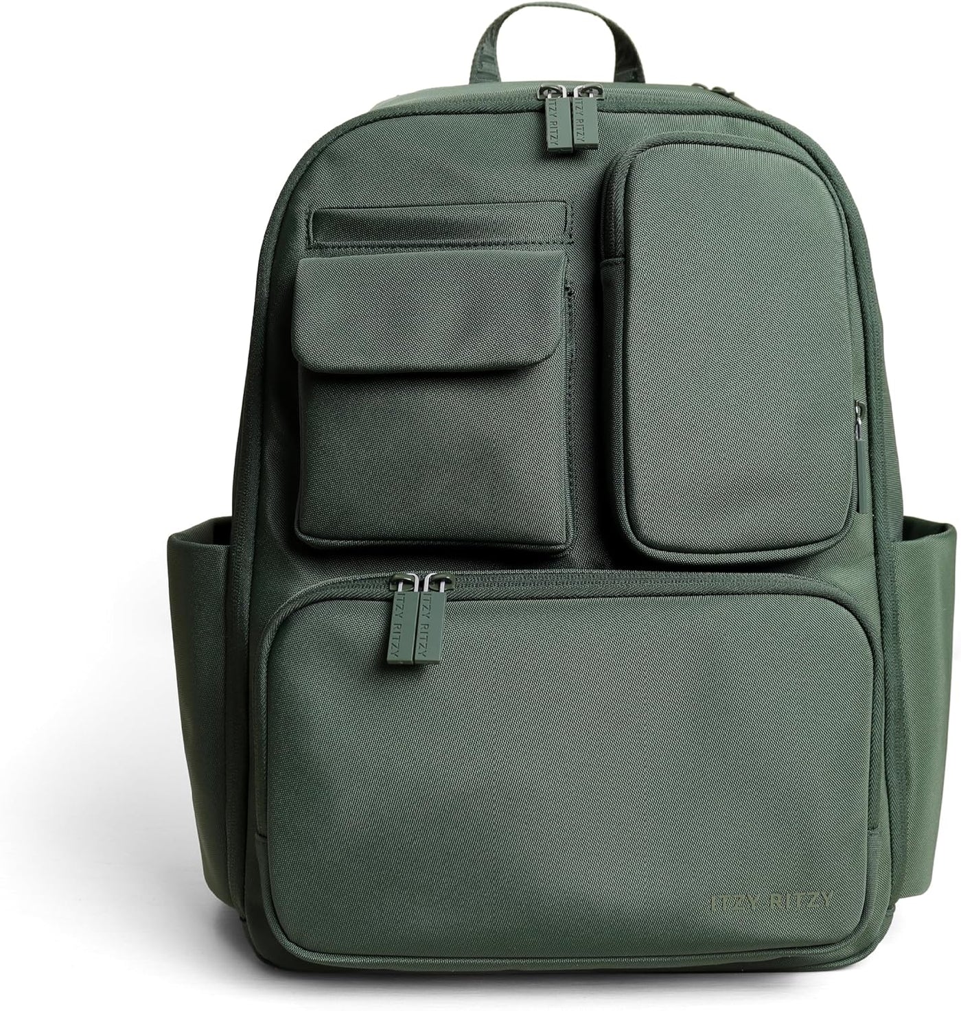 Itzy Ritzy Mochila para pañales utilitaria: cuenta con 17 bolsillos...