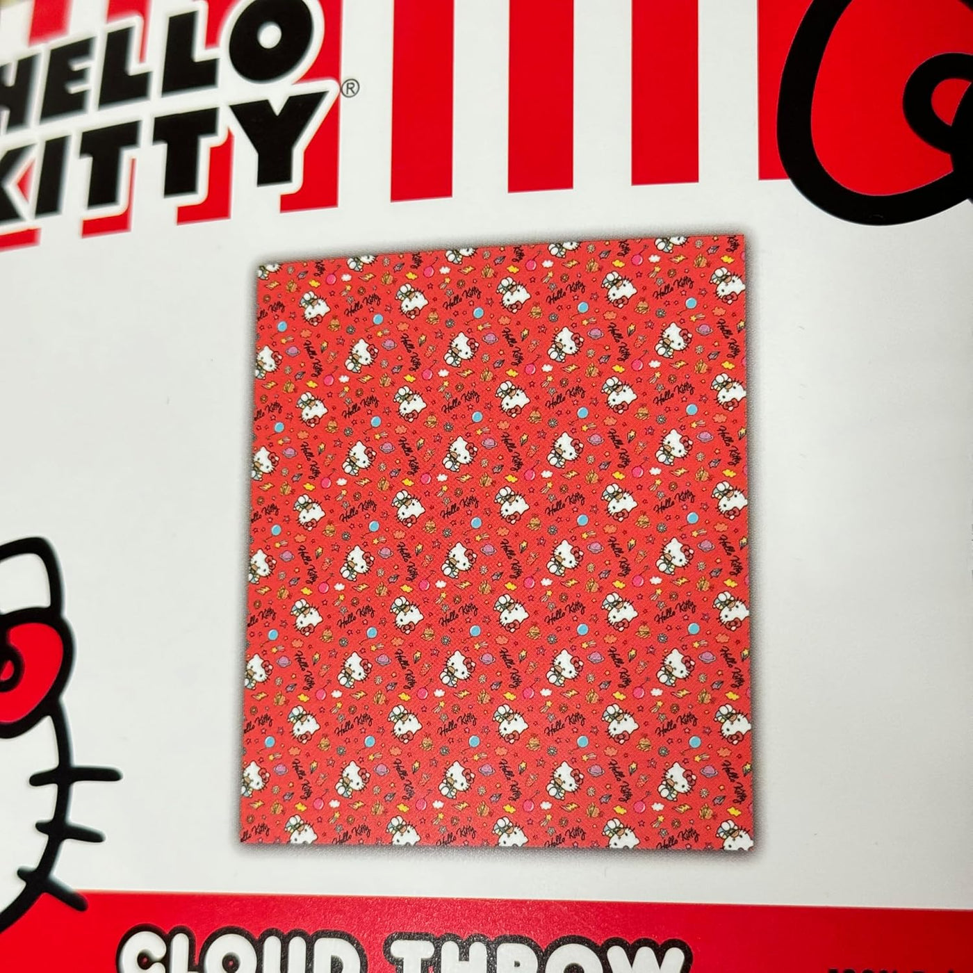 NORTHWEST Manta de felpa con diseño de nube de Hello Kitty, 60 x 70...