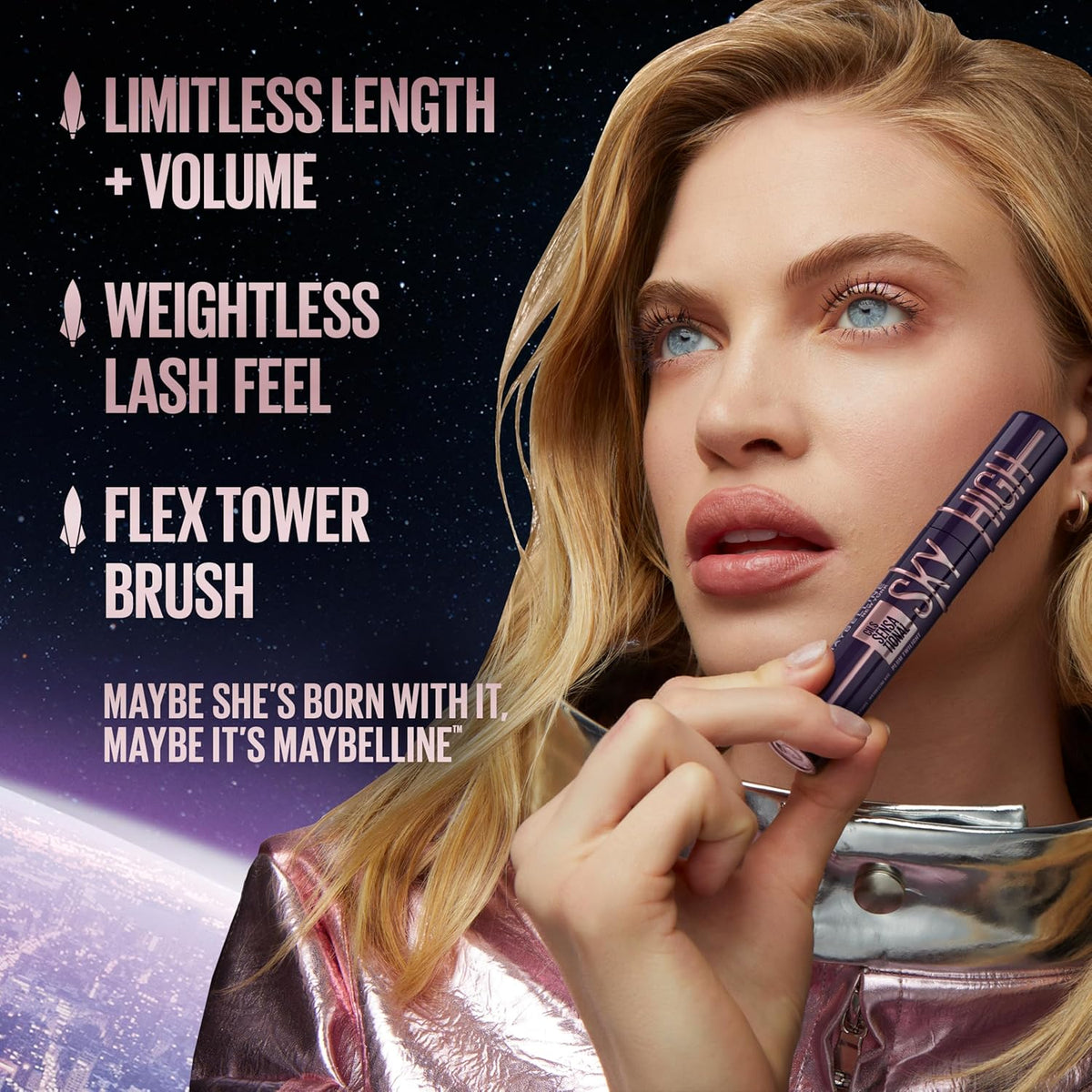 Maybelline Lash Sensational Sky High - Máscara de Pestañas