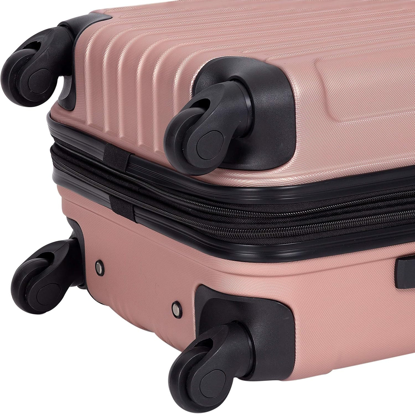 Travelers Club Midtown Hardside - Juego equipaje de viaje de 4 piez...