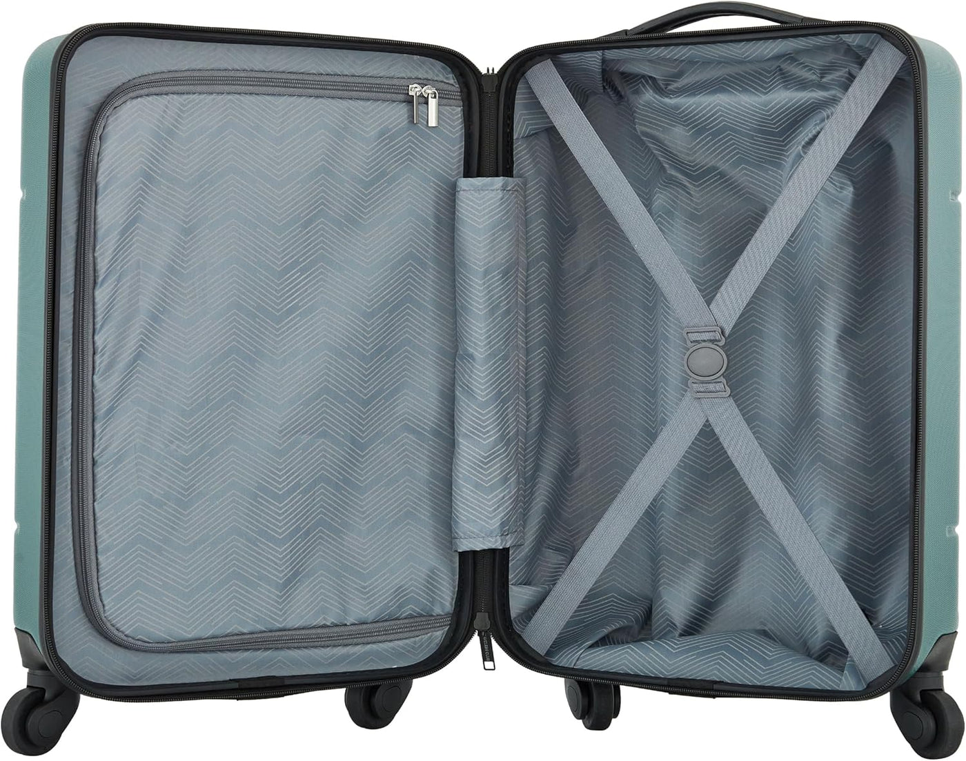 Travelers Club Maleta giratoria de mano Skyline de 22", Rain Fo...