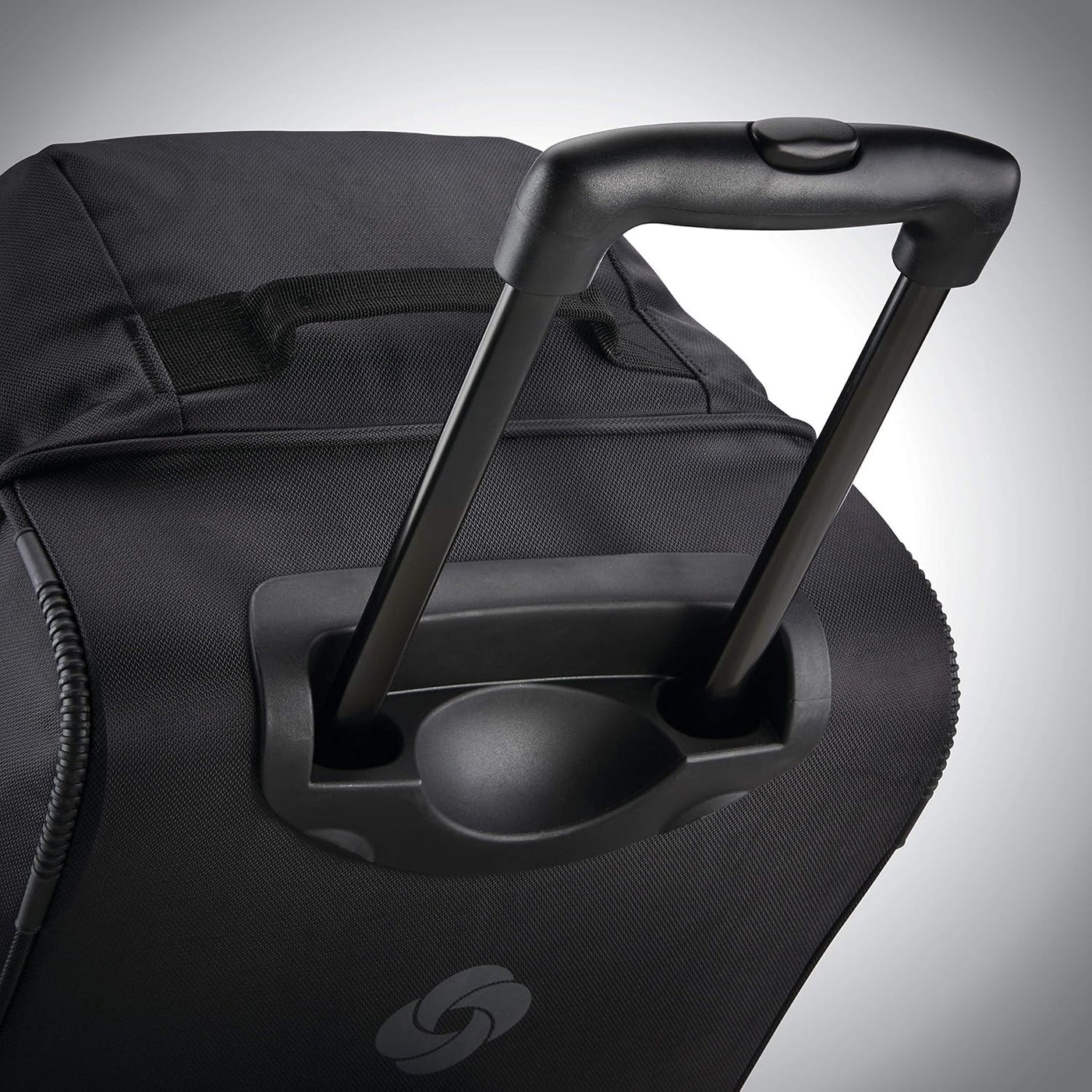 Samsonite Andante - Bolsa de lona con 2 ruedas, Todo negro