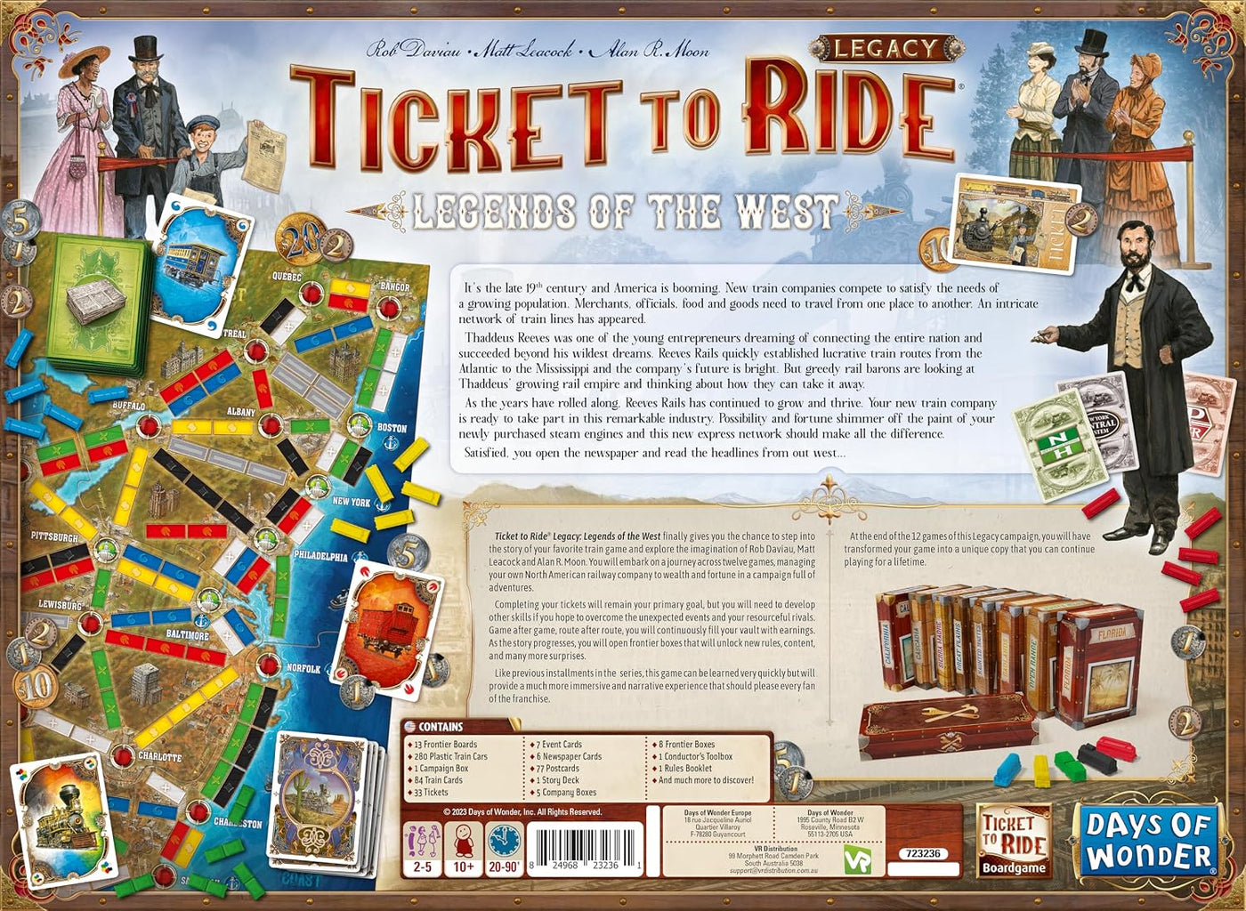 Ticket to Ride: Leyendas del Oeste
