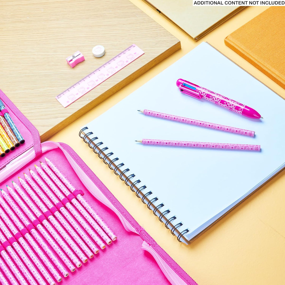Hello Kitty Sanrio - Estuche para lápices de colores para niños, ma...
