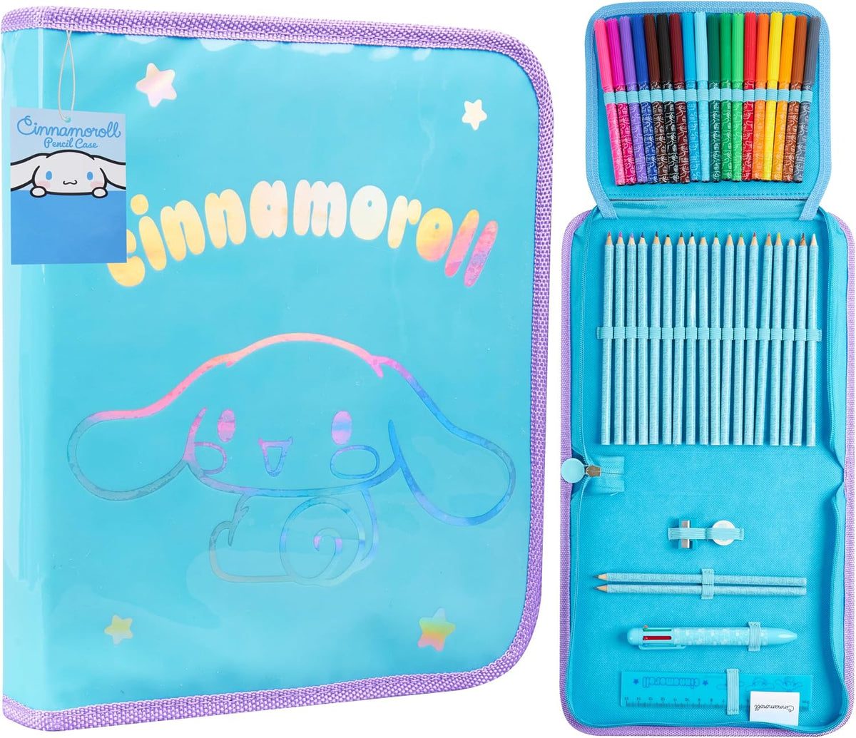 Hello Kitty Sanrio - Estuche para lápices de colores para niños, ma...